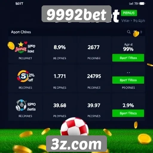 Ofertas de bônus e promoções em 9992bet